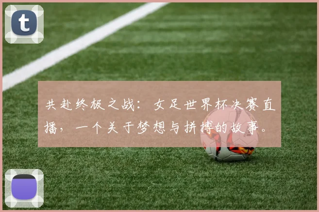 共赴终极之战:女足世界杯决赛直播,一个关于梦想与拼搏的故事。