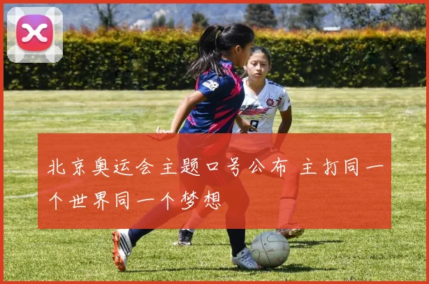 北京奥运会主题口号公布 主打同一个世界同一个梦想