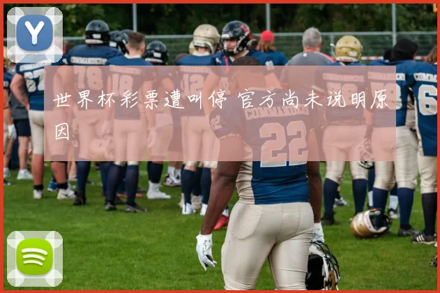 世界杯彩票遭叫停 官方尚未说明原因