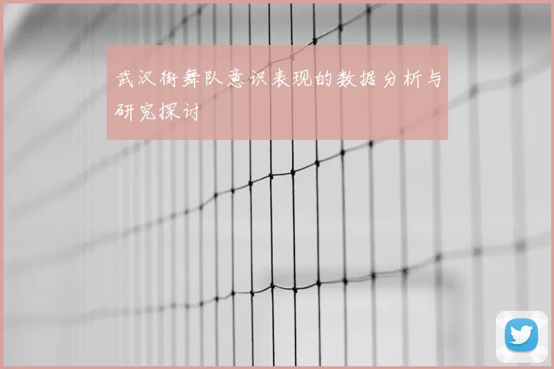 武汉街舞队意识表现的数据分析与研究探讨